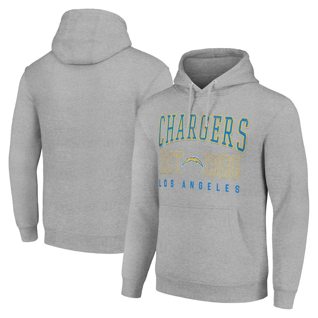 Los Angeles Chargers  Starter Unisex Throwback Logo Pullover Hoodie