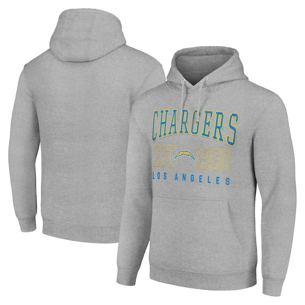 Los Angeles Chargers  Starter Unisex Throwback Logo Pullover Hoodie