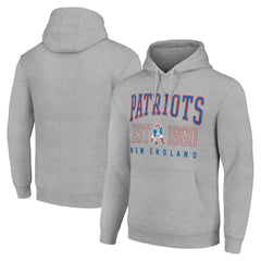 New England Patriots  Starter Unisex Throwback Logo Pullover Hoodie