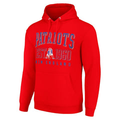 New England Patriots  Starter Unisex Throwback Logo Pullover Hoodie