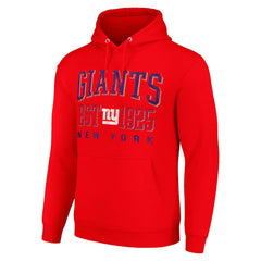 New York Giants  Starter Unisex Throwback Logo Pullover Hoodie
