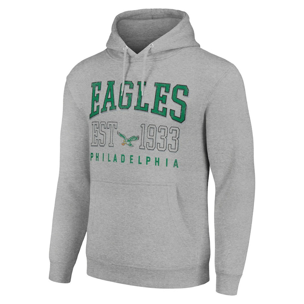 Philadelphia Eagles  Starter Unisex Throwback Logo Pullover Hoodie