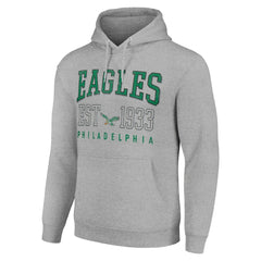 Philadelphia Eagles  Starter Unisex Throwback Logo Pullover Hoodie
