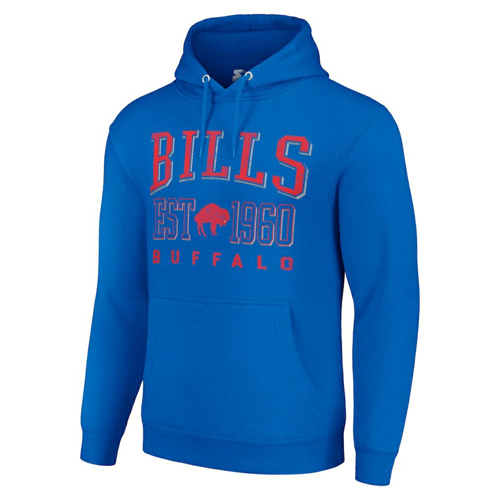 Buffalo Bills  Starter Unisex Throwback Logo Pullover Hoodie