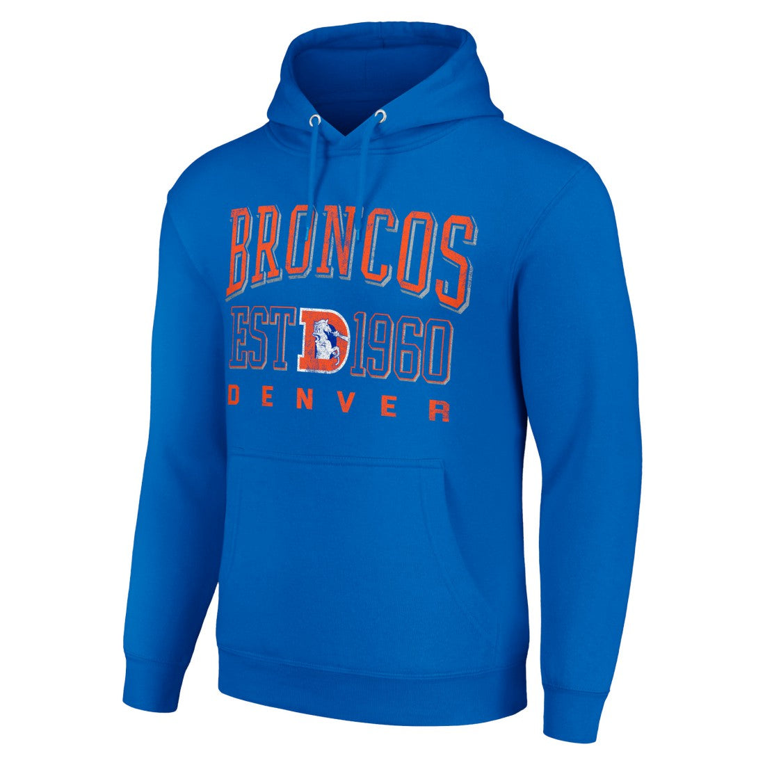 Denver Broncos  Starter Unisex Throwback Logo Pullover Hoodie