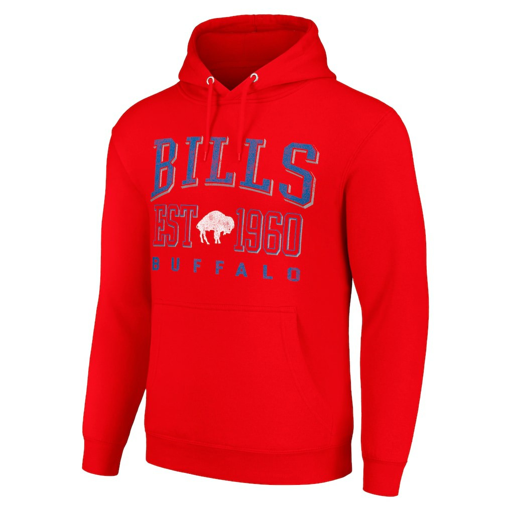 Buffalo Bills  Starter Unisex Throwback Logo Pullover Hoodie