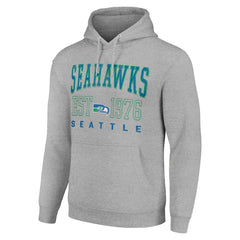 Seattle Seahawks  Starter Unisex Throwback Logo Pullover Hoodie