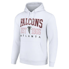 Atlanta Falcons  Starter Unisex Throwback Logo Pullover Hoodie
