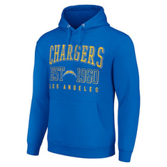 Los Angeles Chargers  Starter Unisex Throwback Logo Pullover Hoodie