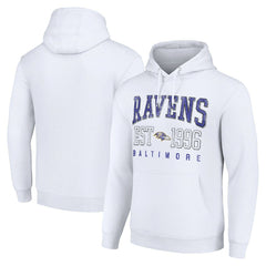 Baltimore Ravens  Starter Unisex Throwback Logo Pullover Hoodie