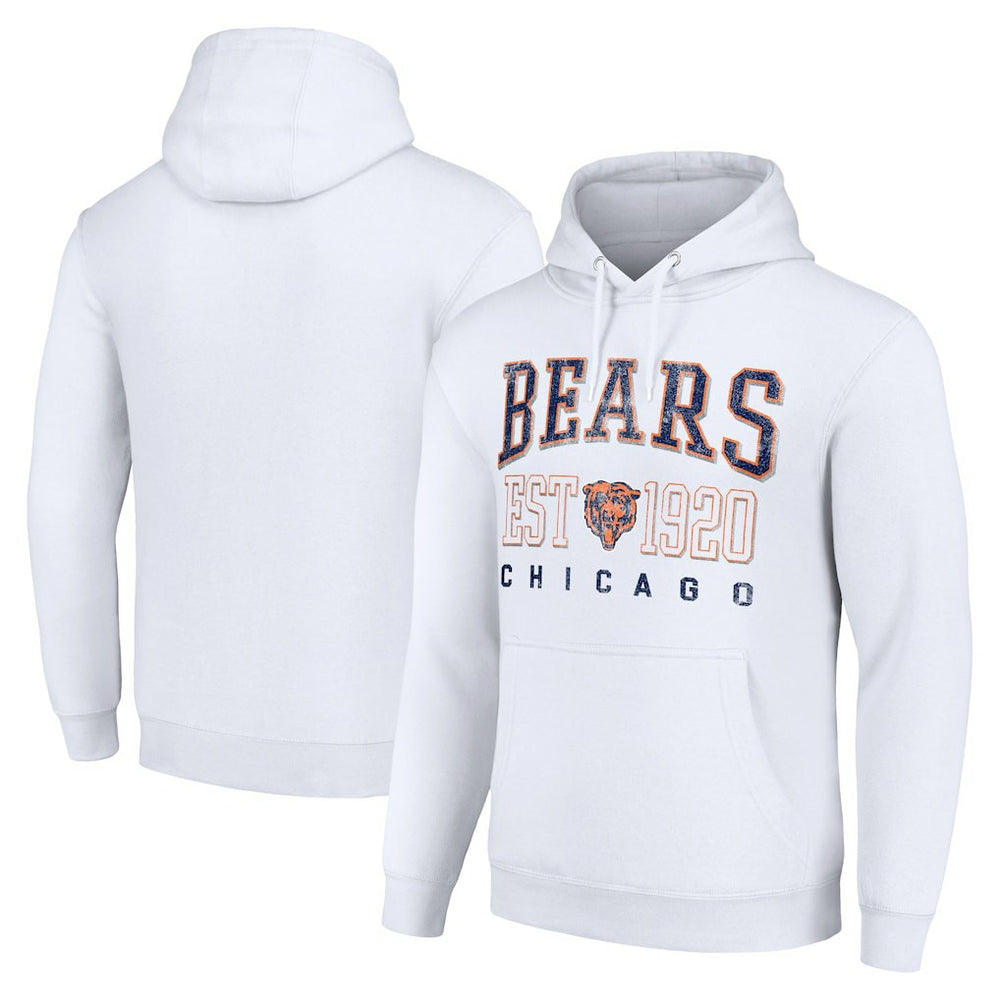 Chicago Bears  Starter Unisex Throwback Logo Pullover Hoodie
