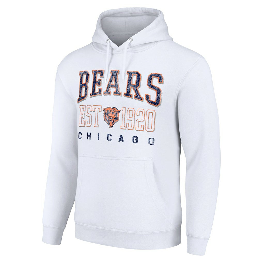 Chicago Bears  Starter Unisex Throwback Logo Pullover Hoodie
