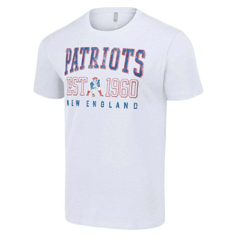 New England Patriots  Starter Throwback Logo T-Shirt