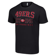 San Francisco 49ers  Starter Throwback Logo T-Shirt