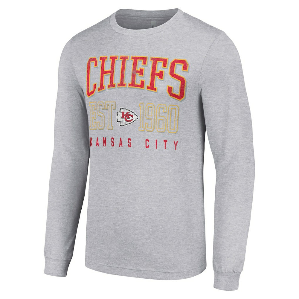 Kansas City Chiefs  Starter Throwback Logo Long Sleeve T-Shirt