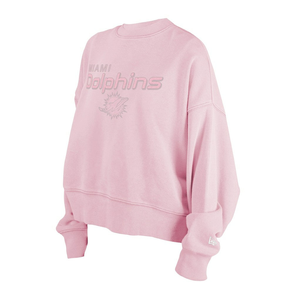 Miami Dolphins New Era Women's Cozy Pullover Sweatshirt