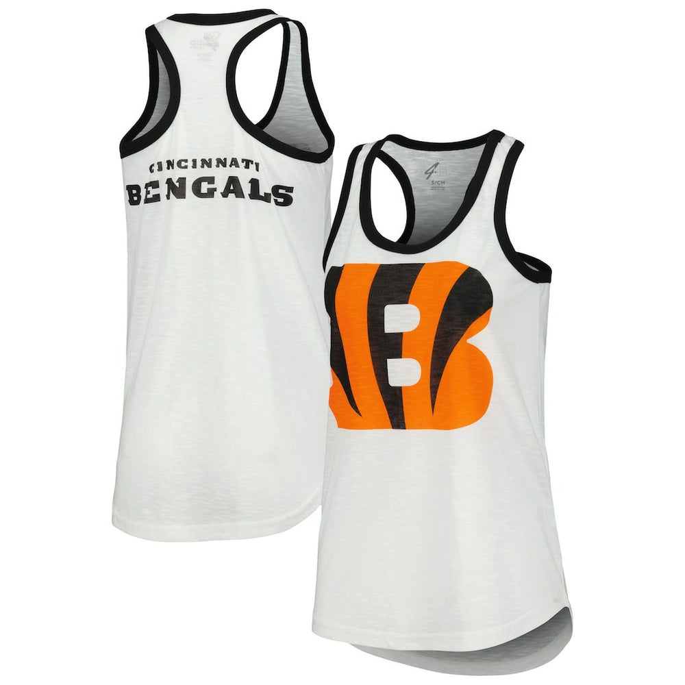 Cincinnati Bengals  G-III 4Her by Carl Banks Women's Tater Racerback Tank Top