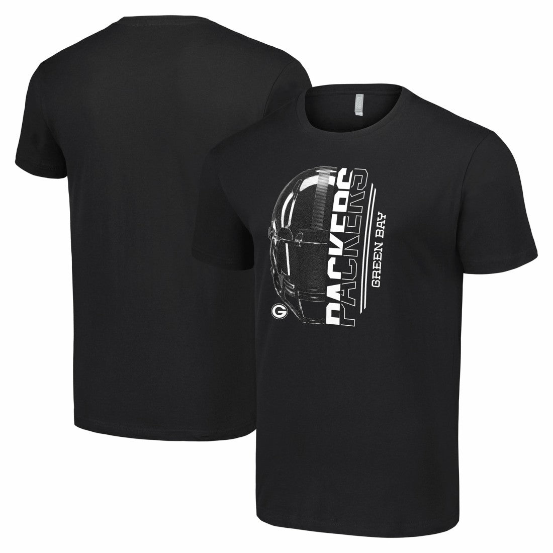 Green Bay Packers  Starter Half Helmet Logo T-Shirt