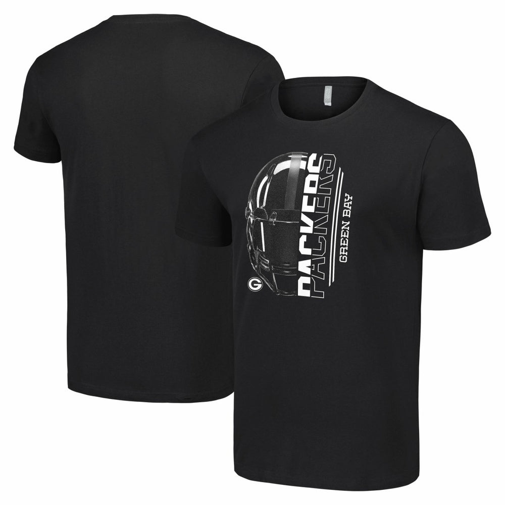 Green Bay Packers  Starter Half Helmet Logo T-Shirt