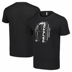 Green Bay Packers  Starter Half Helmet Logo T-Shirt