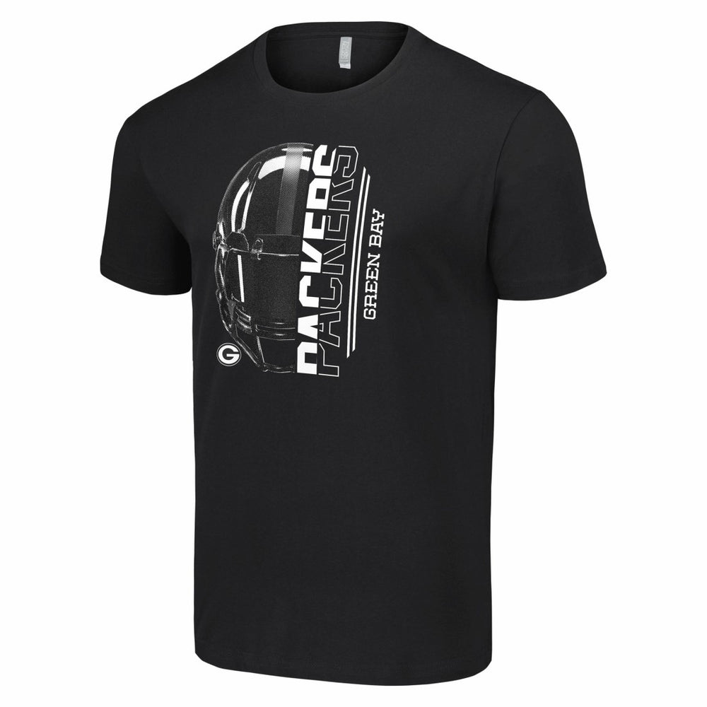 Green Bay Packers  Starter Half Helmet Logo T-Shirt