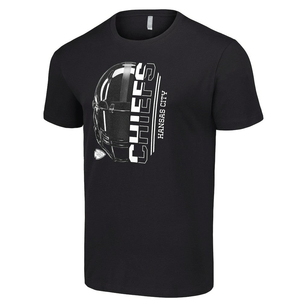 Kansas City Chiefs  Starter Half Helmet Logo T-Shirt