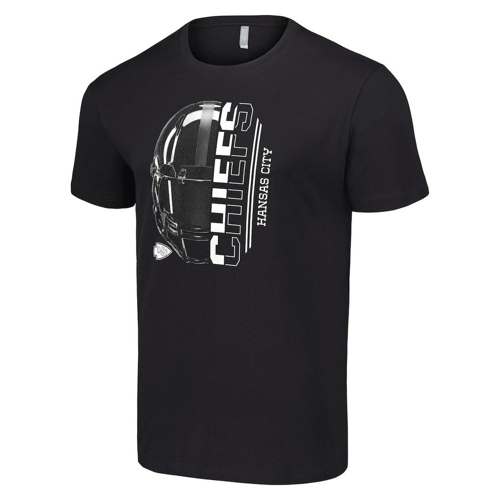Kansas City Chiefs  Starter Half Helmet Logo T-Shirt