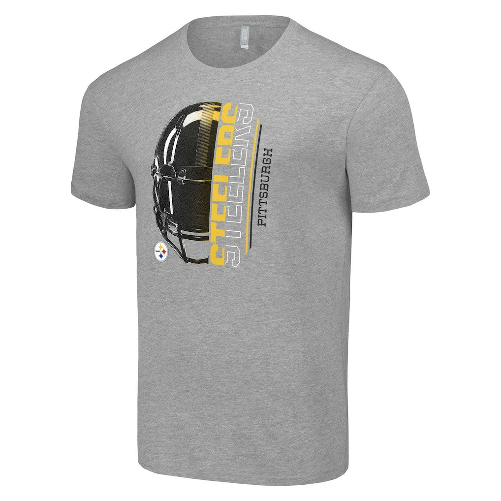 Pittsburgh Steelers  Starter Half Helmet Logo T-Shirt