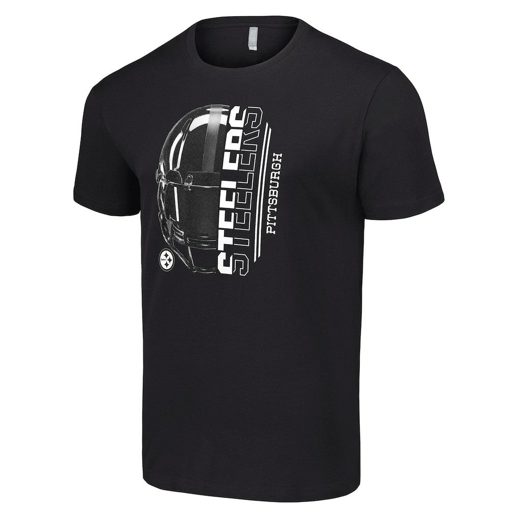 Pittsburgh Steelers  Starter Half Helmet Logo T-Shirt