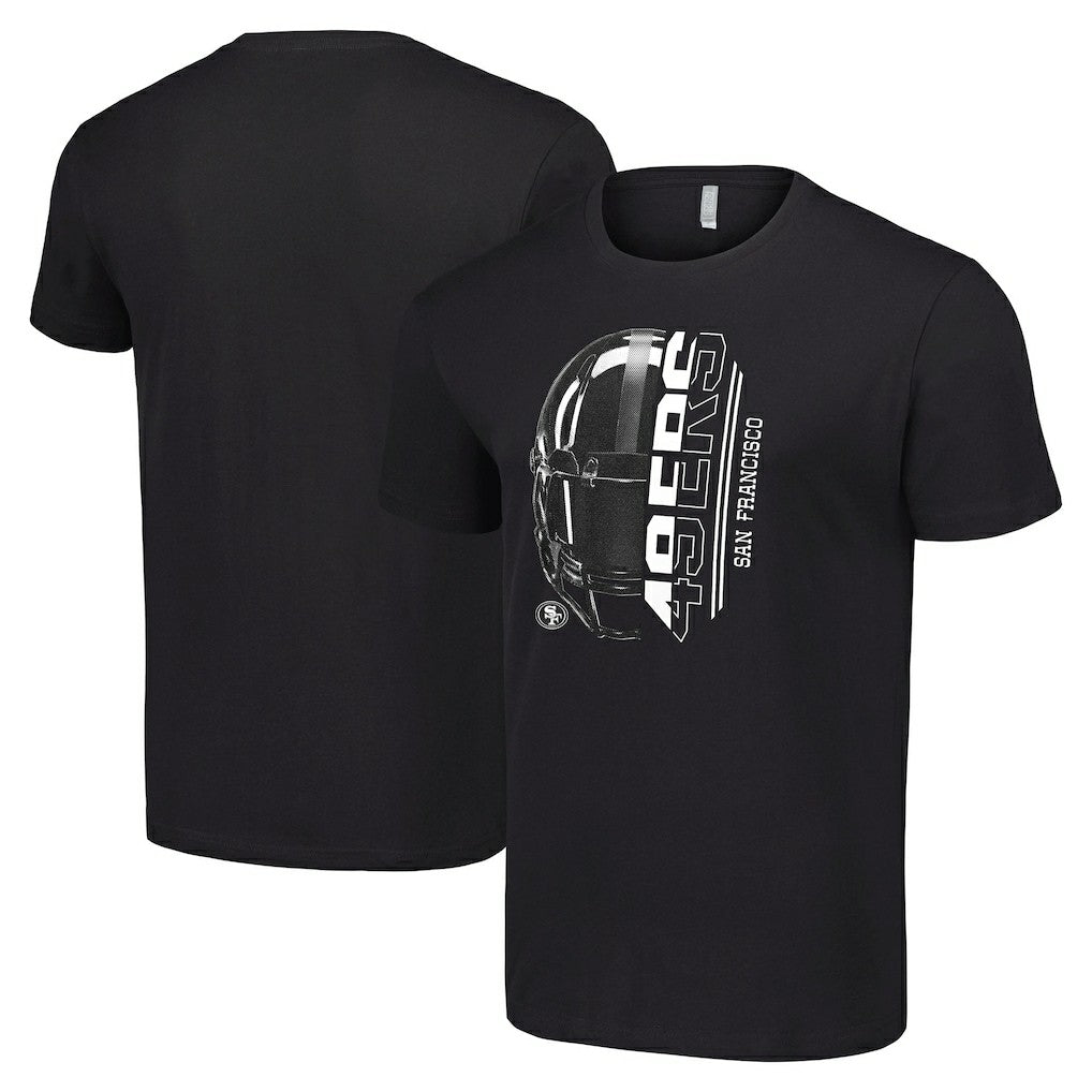 San Francisco 49ers  Starter Half Helmet Logo T-Shirt