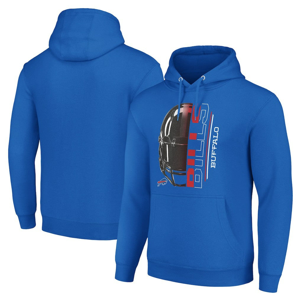Buffalo Bills  Starter Unisex Half Helmet Logo Pullover Hoodie