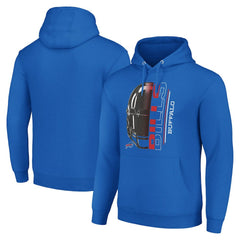 Buffalo Bills  Starter Unisex Half Helmet Logo Pullover Hoodie