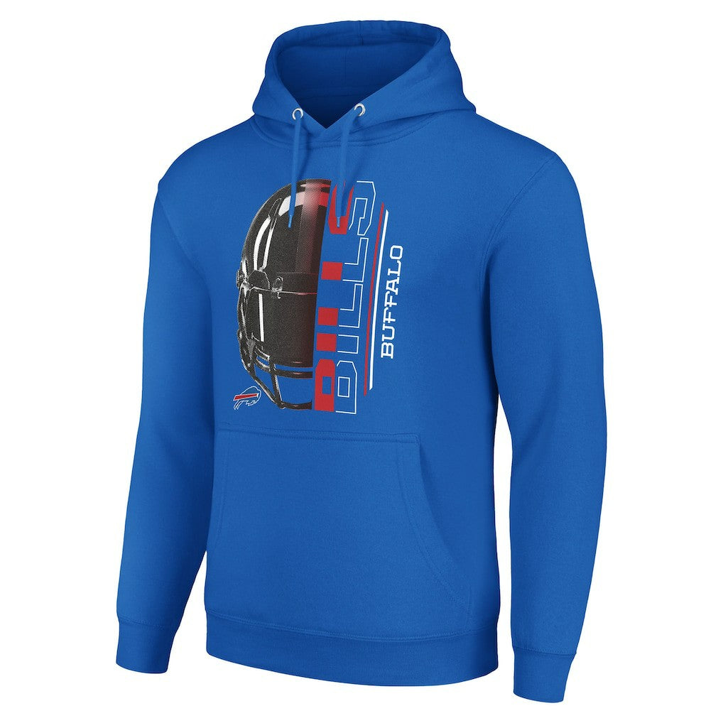 Buffalo Bills  Starter Unisex Half Helmet Logo Pullover Hoodie