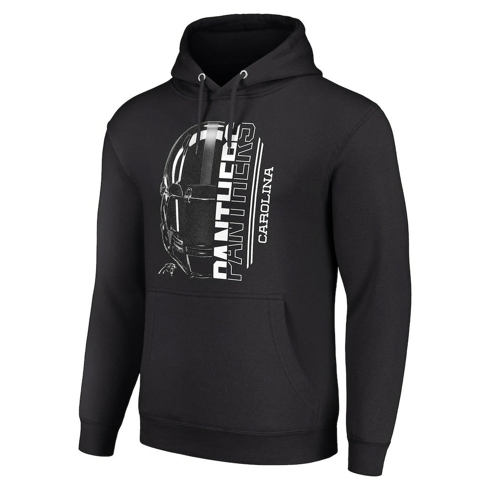 Carolina Panthers  Starter Unisex Half Helmet Logo Pullover Hoodie
