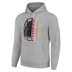 Kansas City Chiefs  Starter Unisex Half Helmet Logo Pullover Hoodie