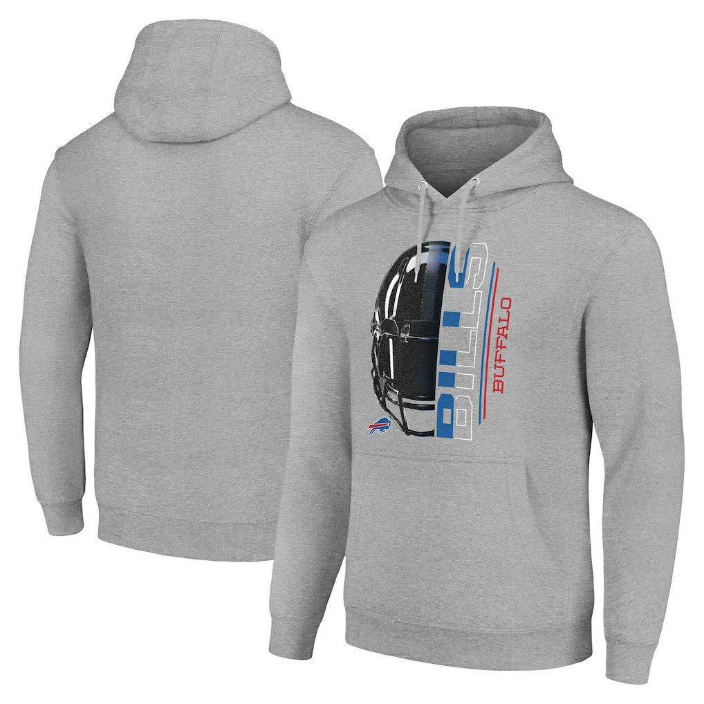 Buffalo Bills  Starter Unisex Half Helmet Logo Pullover Hoodie