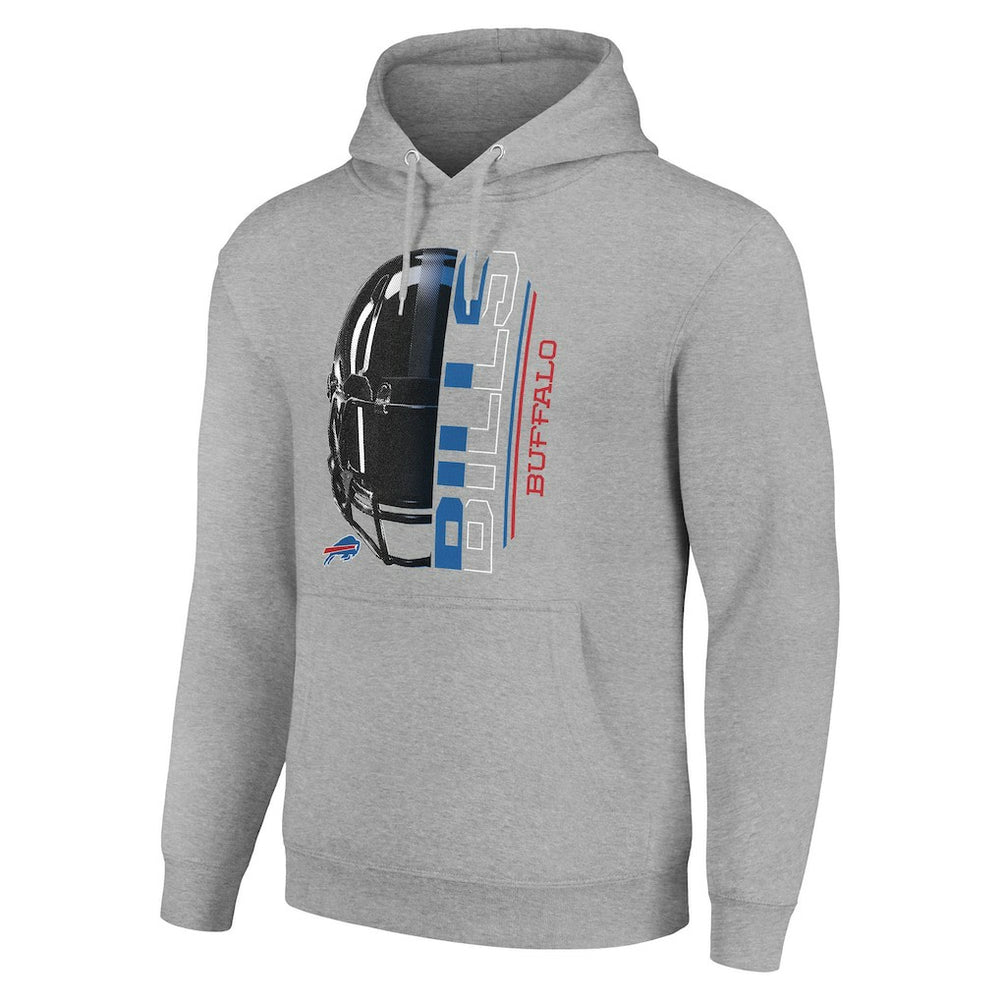 Buffalo Bills  Starter Unisex Half Helmet Logo Pullover Hoodie
