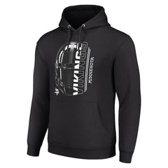 Minnesota Vikings  Starter Unisex Half Helmet Logo Pullover Hoodie