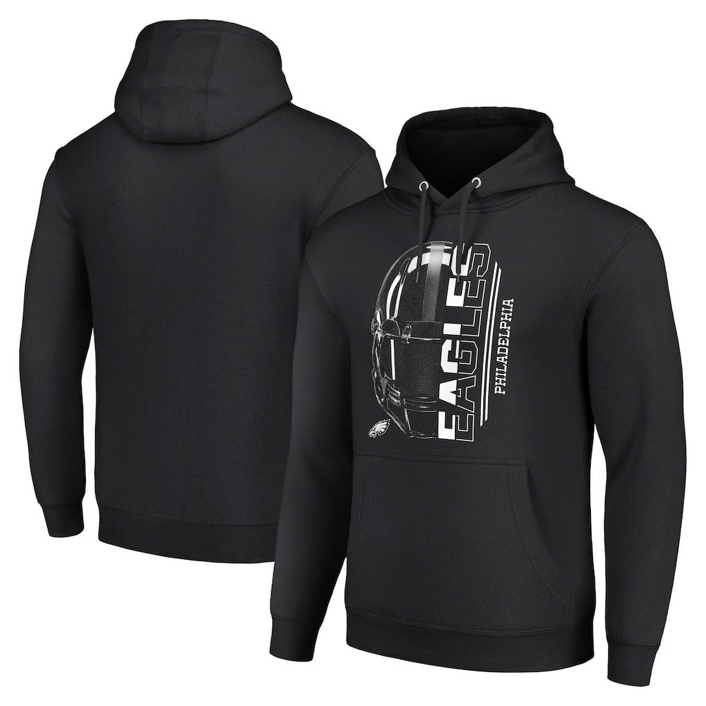 Philadelphia Eagles  Starter Unisex Half Helmet Logo Pullover Hoodie