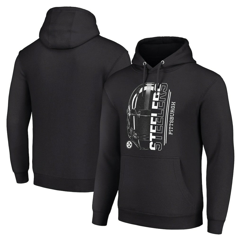 Pittsburgh Steelers  Starter Unisex Half Helmet Logo Pullover Hoodie