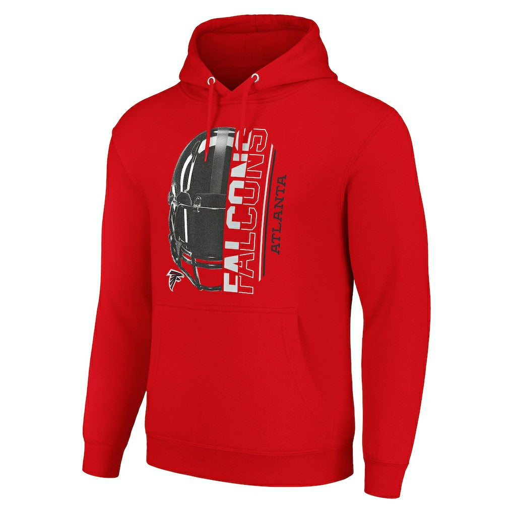 Atlanta Falcons  Starter Unisex Half Helmet Logo Pullover Hoodie