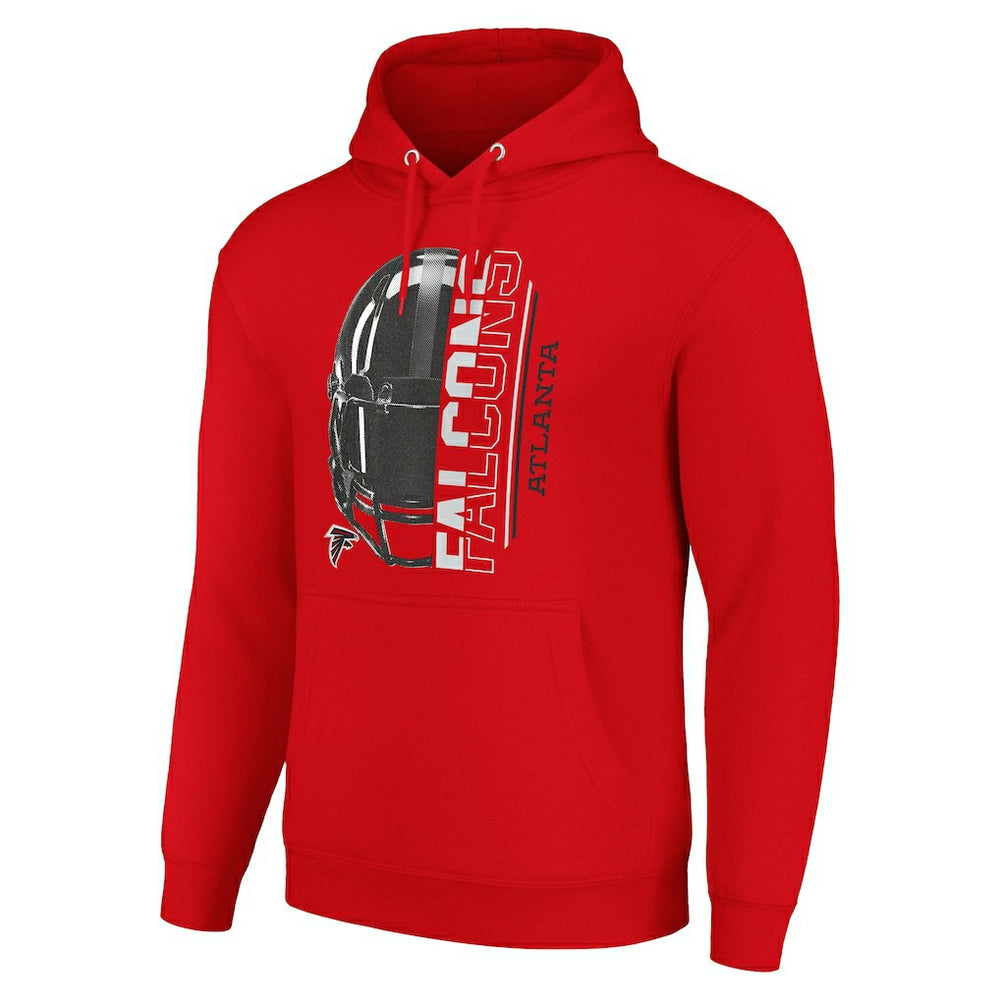 Atlanta Falcons  Starter Unisex Half Helmet Logo Pullover Hoodie
