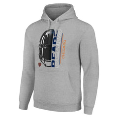 Chicago Bears  Starter Unisex Half Helmet Logo Pullover Hoodie