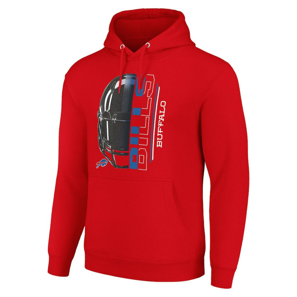 Buffalo Bills  Starter Unisex Half Helmet Logo Pullover Hoodie