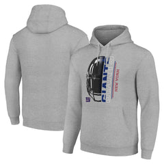 New York Giants  Starter Unisex Half Helmet Logo Pullover Hoodie