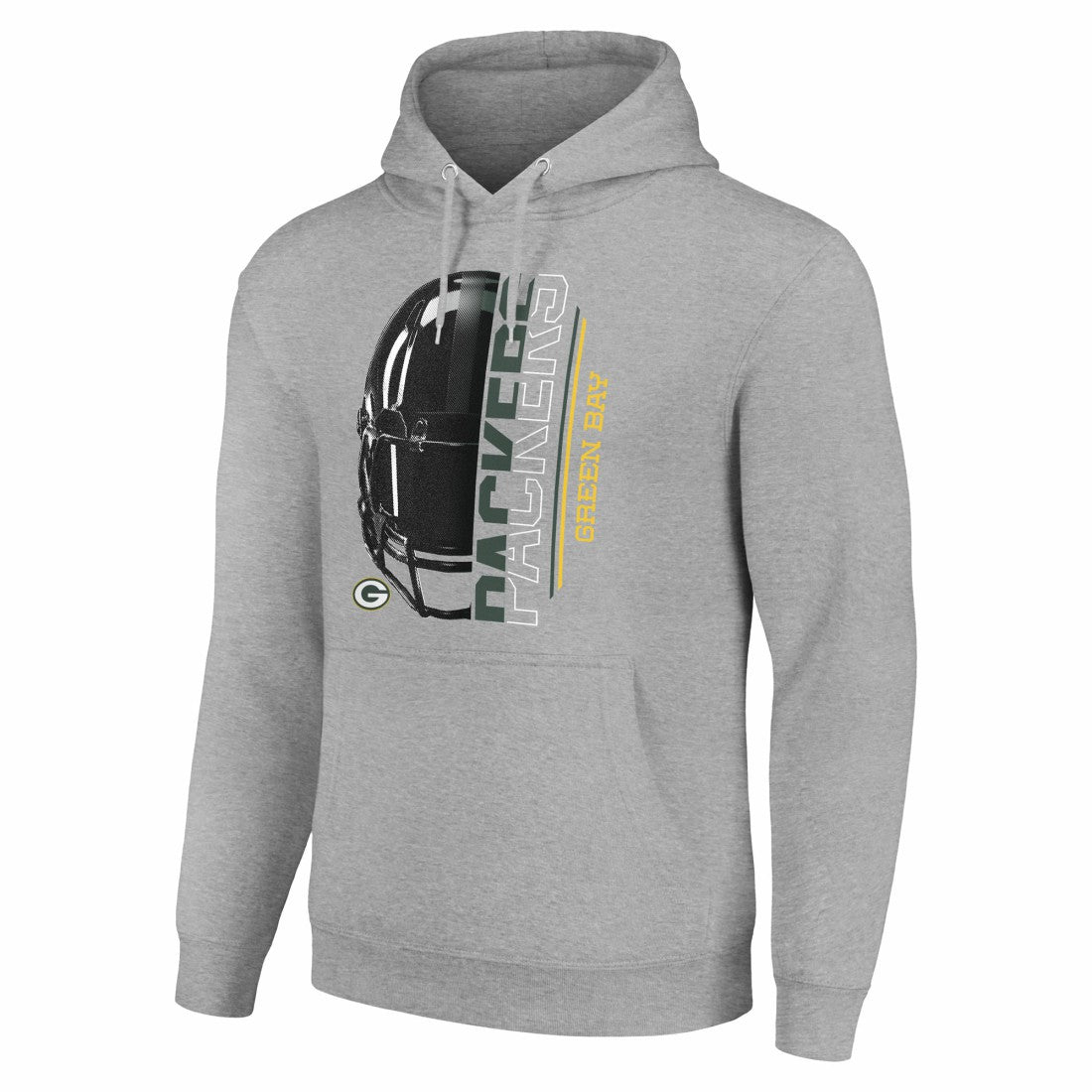 Green Bay Packers  Starter Unisex Half Helmet Logo Pullover Hoodie