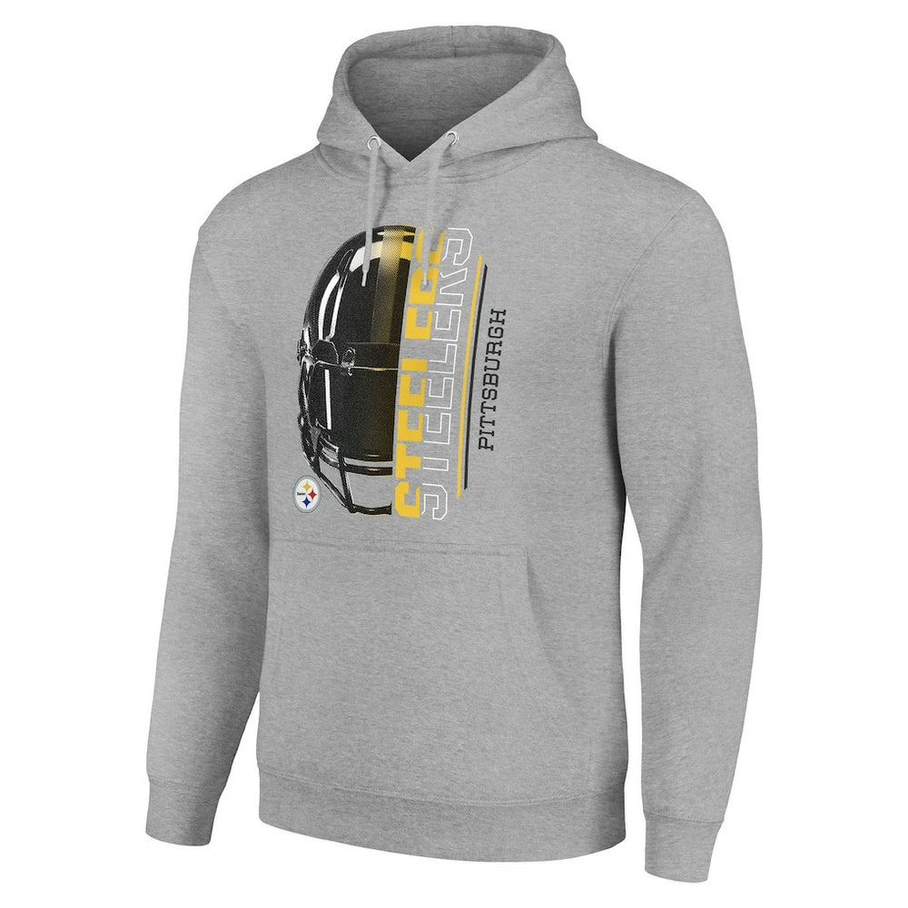 Pittsburgh Steelers  Starter Unisex Half Helmet Logo Pullover Hoodie