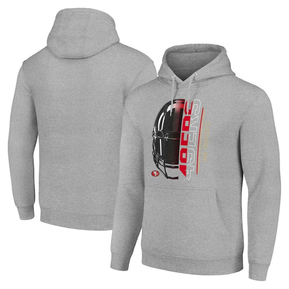 San Francisco 49ers  Starter Unisex Half Helmet Logo Pullover Hoodie