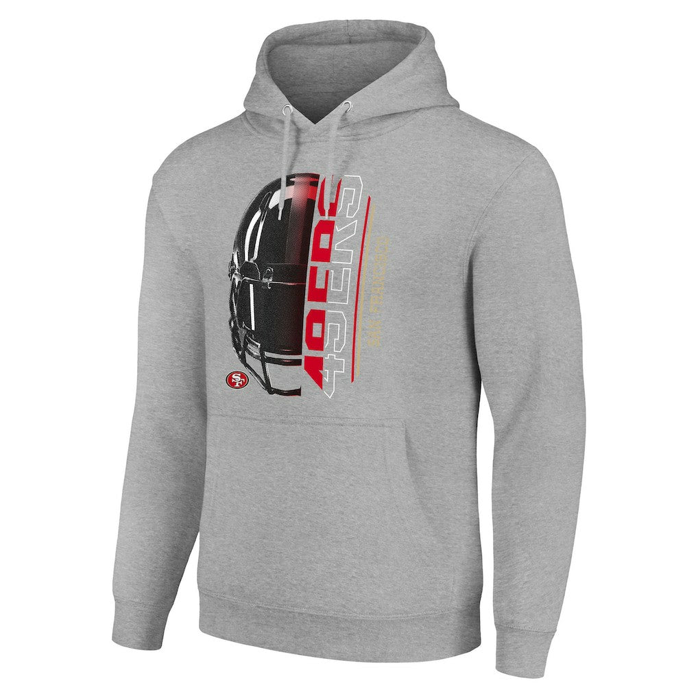 San Francisco 49ers  Starter Unisex Half Helmet Logo Pullover Hoodie