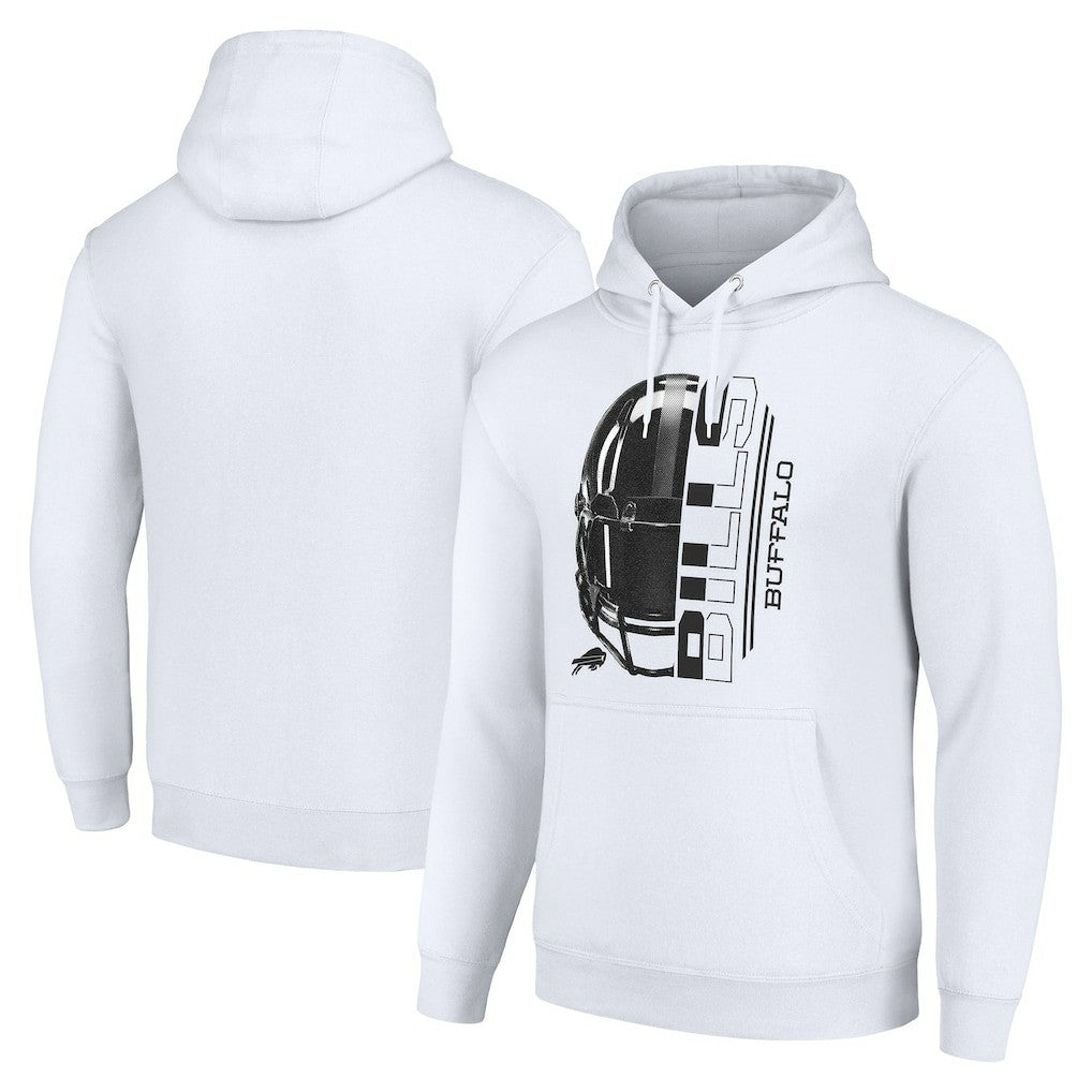 Buffalo Bills  Starter Unisex Half Helmet Logo Pullover Hoodie